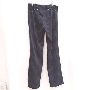 🌹GUESS🌹 Dark gray pin stripe trousers